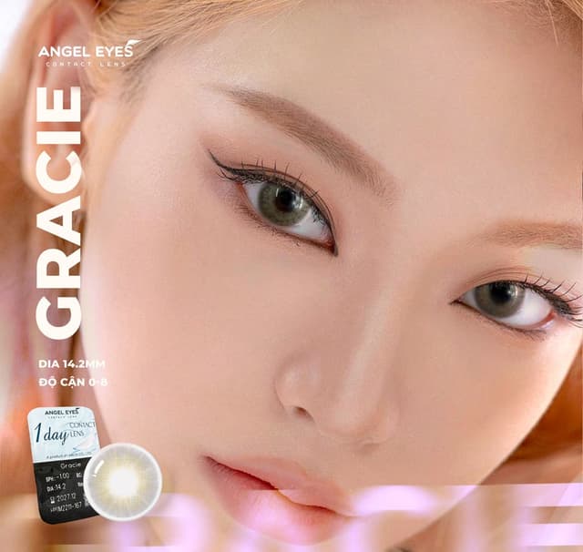 Lens 1 ngày màu Gracie Angel Eyes
