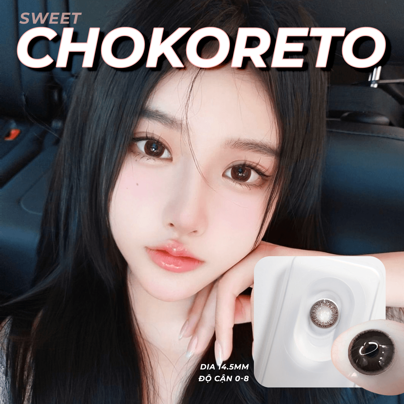 Kính áp tròng Silicone Hydrogel Limited Chokoreto - 1