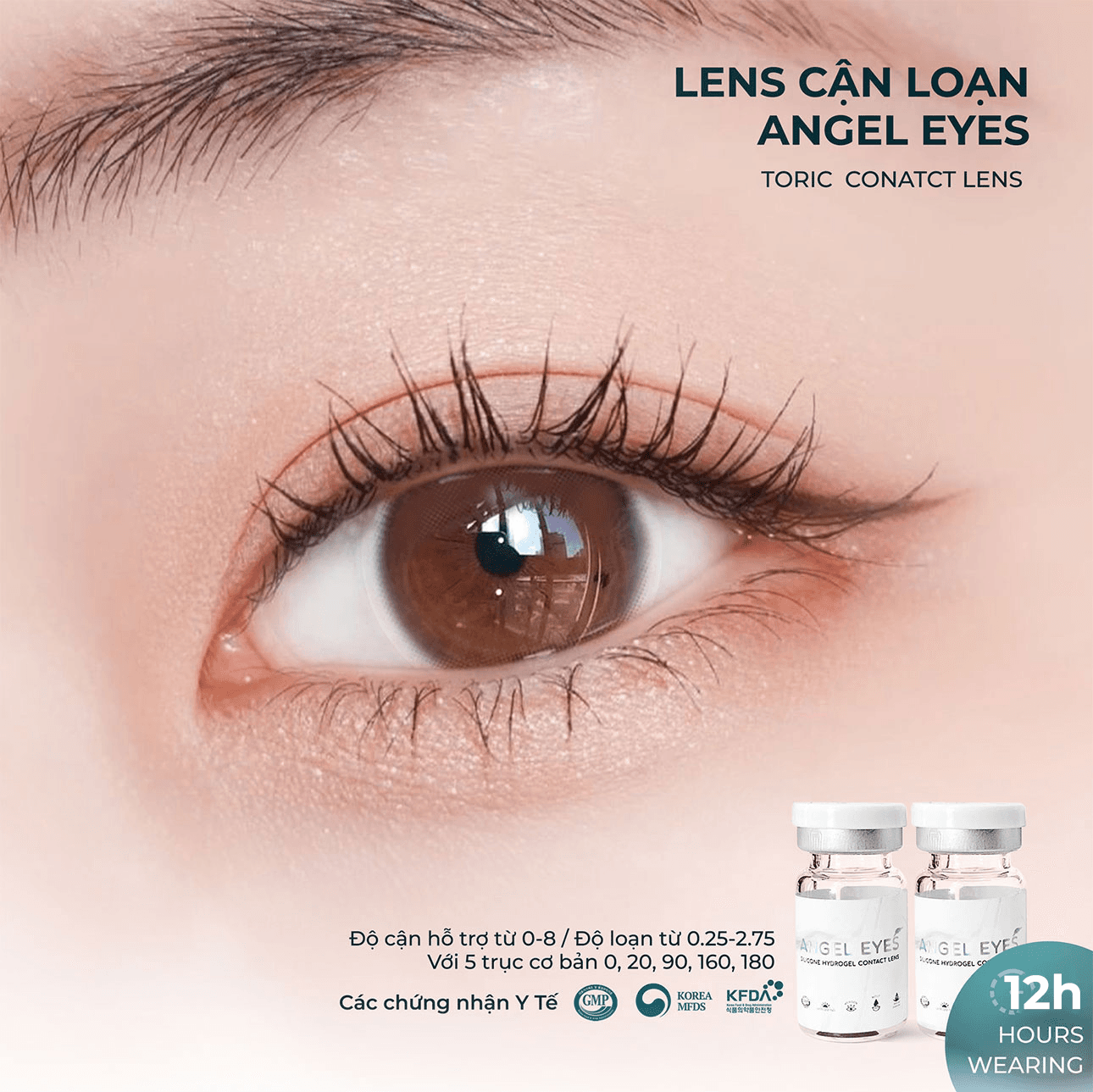 KÍNH ÁP TRÒNG LOẠN THỊ TRONG SUỐT SỬ DỤNG 24/24 CAO CẤP TỪ HÀN QUỐC