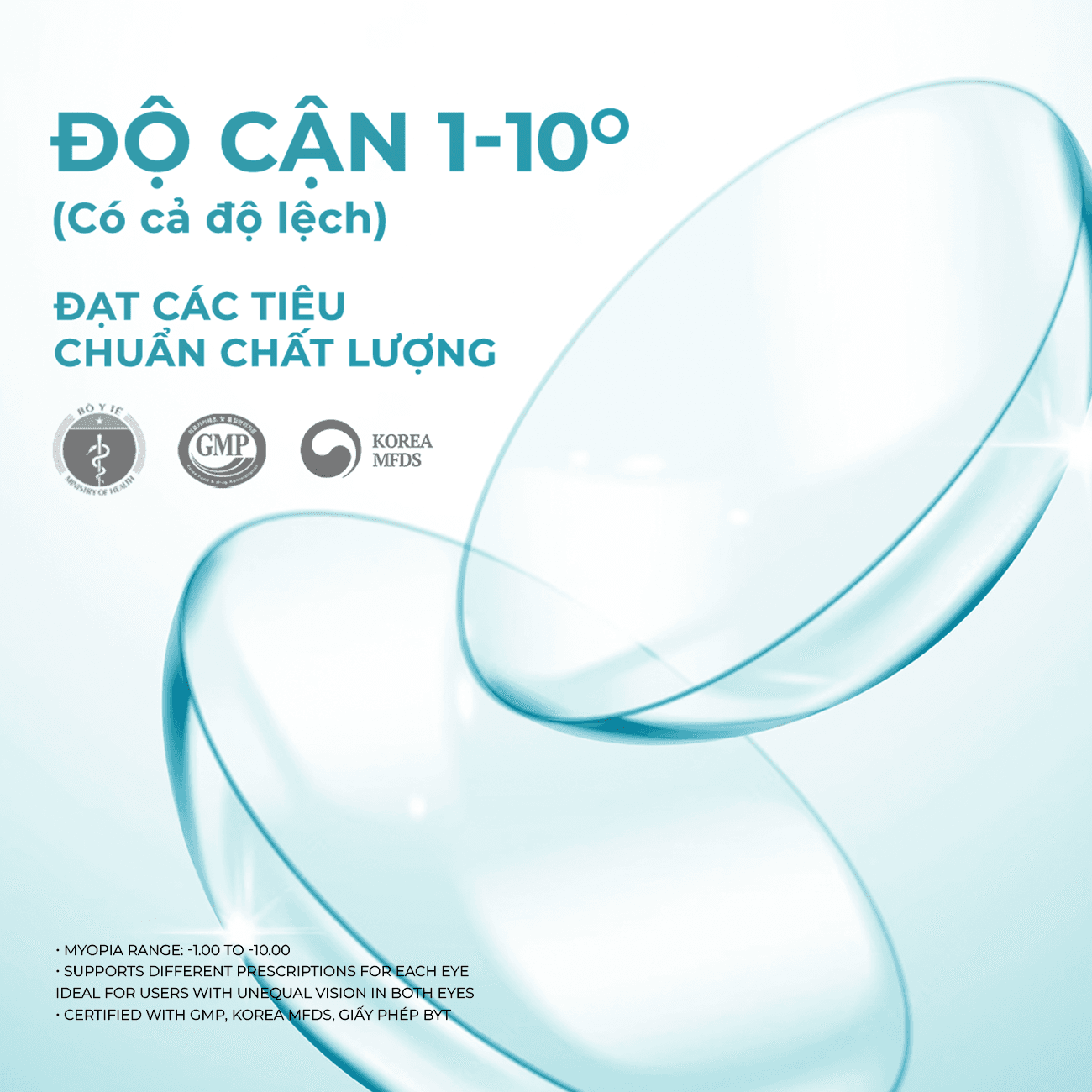 Lens trong suốt cận có độ từ 1-10 cho mắt thở cao cấp N’Rosa Angel Eyes phân phối | Chất liệu Silicone Hydrogel khoá ẩm - 4